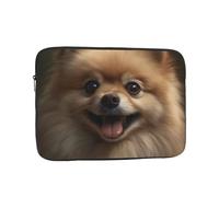 Laptop Sleeve Laptop Case Bag Shockproof Computer Carrying Bag Cute Pomeranian Briefcase Handbags 13 inch