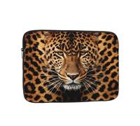 Laptop Sleeve Laptop Case Bag Shockproof Computer Carrying Bag Depict a Leopard Briefcase Handbags 17 inch