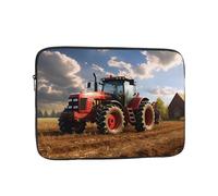 Laptop Sleeve Laptop Case Bag Shockproof Computer Carrying Bag Fantasy Farm Tractor Briefcase Handbags 15 inch