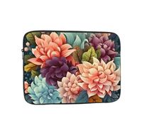 Laptop Sleeve Laptop Case Bag Shockproof Computer Carrying Bag Flowers as Background Briefcase Handbags 12 inch