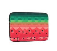 Laptop Sleeve Laptop Case Bag Shockproof Computer Carrying Bag Gradient Watermelon Briefcase Handbags 17 inch