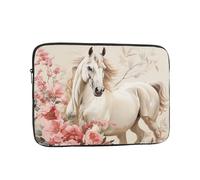 Laptop Sleeve Laptop Case Bag Shockproof Computer Carrying Bag Horse Image Briefcase Handbags 17 inch
