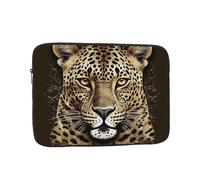 Laptop Sleeve Laptop Case Bag Shockproof Computer Carrying Bag Patterned Leopard Head Briefcase Handbags 12 inch