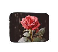 Laptop Sleeve Laptop Case Bag Shockproof Computer Carrying Bag Red Roses and Love Briefcase Handbags 15 inch
