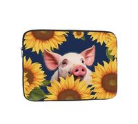 Laptop Sleeve Laptop Case Bag Shockproof Computer Carrying Bag Smiling Briefcase Handbags 17 inch