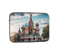 Laptop Sleeve Laptop Case Bag Shockproof Computer Carrying Bag St Basil Cathedral Red in Moscow Briefcase Handbags 10 inch