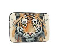 Laptop Sleeve Laptop Case Bag Shockproof Computer Carrying Bag Year of The Tiger Face Briefcase Handbags 13 inch