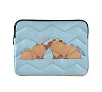 Laptop Sleeve Laptop Cover Computer Carrying Case Case Notebook Bag Briefcase Cushion Protective L Capybara I'm So Tired