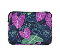 Laptop Sleeve Laptop Cover Computer Carrying Case Case Notebook Bag Briefcase Cushion Protective L Purple Colored Calla Pattern