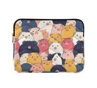 Laptop Sleeve Laptop Cover Computer Carrying Case Case Notebook Bag Briefcase Cushion Protective M Colorful Guinea Pig Pattern