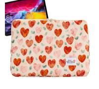 Laptop Sleeve | Lining for Tablets and Laptops | Women's Bag Suitable for 14 Inches Floral Organizer for Commuters School Study Travel Indoor and Outdoor