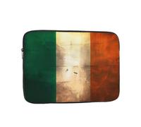 Laptop Sleeve, Padded Oxford for 13 inch " Notebook Retro Irish flag print
