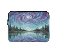 Laptop Sleeves - Fantasy Forest Quilting Protective Computer Sleeve Bag Designed to be Slim & Lightweight Portable Laptop case for Business Work-M