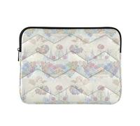 Laptop Sleeves - Retro Angels Quilting Protective Computer Sleeve Bag Designed to be Slim & Lightweight Portable Laptop case for Business Work-M