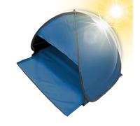 Laptop Sonnenschutz - 80 cm Tragbares Strandzelt | Polyester & Eisen UV Schutz Persönlicher Unterstand, Ideal For Arbeiten Im Freien Garten Und Camping Mit Kopfstütze Für Bessere Sichtbarkeit