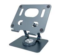 Laptop Stand - Foldable Computer Stand up to 16 Inches | Adaptable Ergonomic Notebook Riser Holder for Desktop Workplace Home Study Bedroom Living Room Classroom Computer Notebook