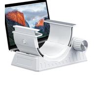 Laptop Stand for Desk - Aluminum Computer Riser | Notebook Holder, Adjustable Laptop Desk Stand, Upgraded Sturdy Holder, Universal Notebook Holding with Multiple Angles for Laptops up To 5.94 Inches