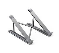 Laptop Stand, Hub Adjustable Tablet, 5.59x7.95inch, Riser Ergonomic Cooling Dock, 8 in 1 Fast Charging Ports for Home, Bedroom, Work Desk, Study Table, Remote Work, Tech Station