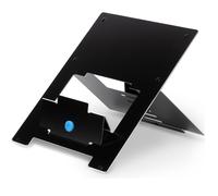 Laptop Stand R-Go Riser Flexible Adjustable Folding Laptop Riser Ergonomic Hylite Aluminum Black
