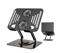 Laptop Stand Stand - 360 Rotating Port, Ergonomic Notebook Mount | Adjustable Folding Base Improves Posture Improve Vision Reduces Tension for Viag Offices