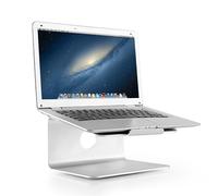 Laptop Stand Workstation Holder Desk Notebook Aluminum 360 Rotation Home Office