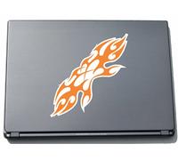 Laptop Sticker Laptop Skin 138MMX150 MM FIRE Wing in the Sky