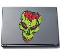 Laptop Sticker Laptop Skin 145MMX210 MM Broken Skull Brain