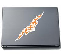 Laptop Sticker Laptop Skin 146MMX150 MM FIRE SPEAR Attack