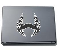 Laptop Sticker Laptop Skin 150mmx150 mm Flame in the Fire