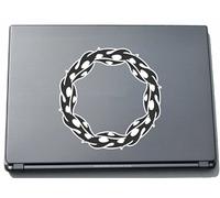 Laptop Sticker Laptop Skin 210mmx210 mm Bubble Fire
