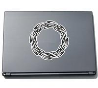 Laptop Sticker Laptop Skin 210mmx210 mm Bubble Fire