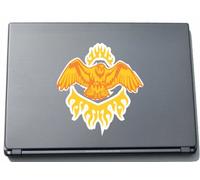 Laptop Sticker Laptop Skin 218MMX210 MM Eagle with Crown Engraving