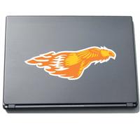 Laptop Sticker Laptop Skin 297MMX103 MM Half Body A Bird Engraving