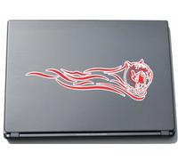 Laptop Sticker Laptop Skin 297MMX94 MM Tribal Tiger Head