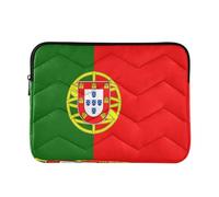 Laptop Storage Bag 13-14 Inch Classy, Portugal Flag, Notebook Computer Pockets for Business Journey Work