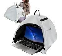 Laptop Sun Shade,Block Out Sunlight，Laptop Tent For Working Outside, Foldable Computer Sunshade Privacy Shield Cover For Outdoor Travel Learning Meeting Business Trips Studying