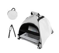 Laptop Sun Shade for Working Outside Foldable Portable Heat UV Reflective