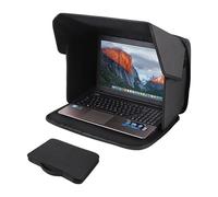 Laptop Sun Shade Privacy Cover Case Foldable Portable laptop umbrella Shield Anti Glare Protection Hood for Outdoor Travel MacBook Pro Computer Working Outside notebook tent 16Inch
