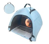 Laptop Sun Visor Hood - Foldable Polyester Frame, UV Heat Reflective Barrier Waterproof Protective Cover for Work, Portable Privacy | Beach Pat