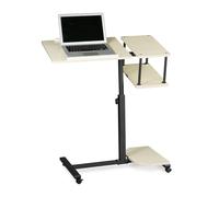 Laptop table Portable Computer Stand Mobile Workstation Rolling Inclinable