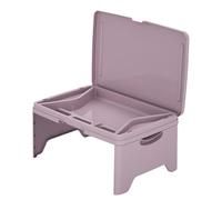 Laptop Table - PP Table Desk Stand | Foldable Lap Desk with Handle | Multi-Function Folding Lap Table | Portable Car Seat Table Tray | Notebook Stand Holder for Eating On Couch | Bed, Desk, Vehicle