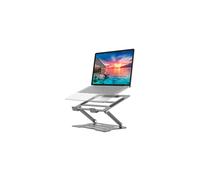Laptop Tablet Stand, Universal Adjustable Steel Laptop Computer Stand, Ergonomic Foldable Portable Desktop Tray Compatible with 10''-15.6'' Devices