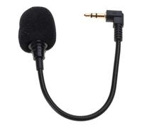 Laptop Tablet Twist Rod Microphones for Conference Video with 3.5mm External Microphones