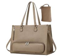 Laptop Tote Bag - 40x13x28cm Insulated Work Bag With Lunch Compartment, Professional Womens Office Tote, Tablet Phone Book Food Drink Organizer | College School Travel Outdoor Business Road Trip Daily