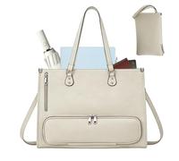 Laptop Tote Bag - 40x13x28cm Insulated Work Bag With Lunch Compartment, Professional Womens Office Tote, Tablet Phone Book Food Drink Organizer | College School Travel Outdoor Business Road Trip Daily