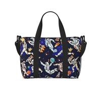 Laptop Tote Bag for Women Work - Astronauts in sport Gym Bag for Women Men, Personal Item Crossbody Travel Bags for Women Men Carry On, Overnight Weekender Bags for Women Travel