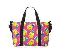 Laptop Tote Bag for Women Work - Cute Pineapple Sweet Sour Gym Bag for Women Men, Personal Item Crossbody Travel Bags for Women Men Carry On, Overnight Weekender Bags for Women Travel