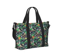 Laptop Tote Bag for Women Work - Dinosaur Plays Soccer Gym Bag for Women Men, Personal Item Crossbody Travel Bags Carry On, Overnight Weekender Bags for Women Travel