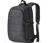 Laptop Travel Backpack USB Port - Black 15.6inch