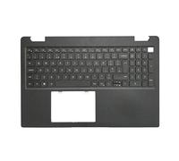 Laptop UK Keyboard Compatible for Dell Latitude 3520 0DJP76 Palmrest Upper Cover Case Black Backlit 460.0NG07.0032